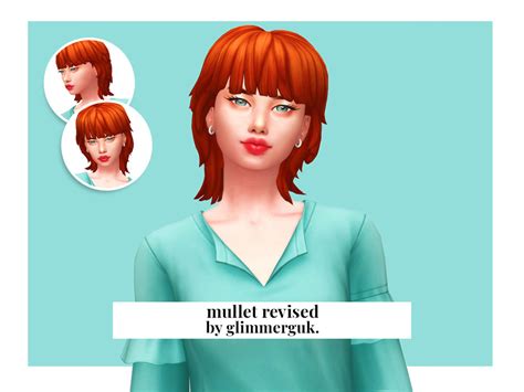 The Sims Resource - mullet revised.