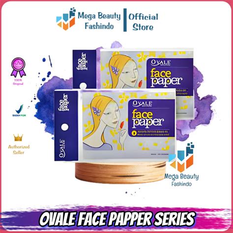 Jual Ovale Face Paper Series Kertas Minyak Wajah Isi Pcs Lembar