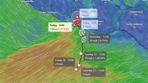 Life Threatening Hurricane John Slams Mexico Track Storm Newsweek