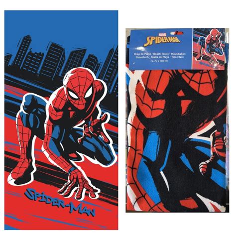 Aymax Toalla Playa Microfibra Marvel Spiderman X Cm Correos Market