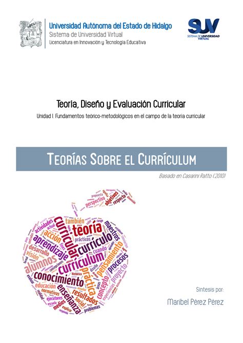 3 Como Preparar Unateoría Diseño Y Evaluación Curricular TeorÍas Sobre El CurrÍculum Basado