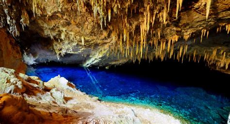 Conhe A A Gruta Do Lago Azul Abn Agencia Brazil Nature Bonito Ms