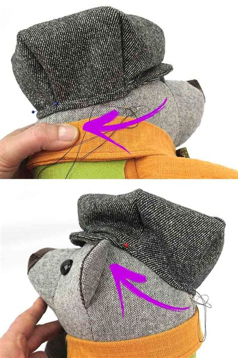 How To Sew A Flat Cap For A Teddy Bear Artofit