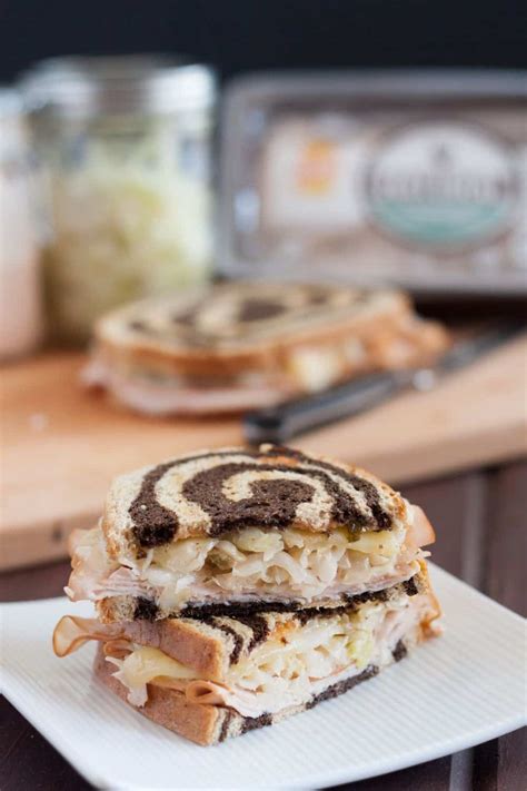 Turkey Reuben Sandwich - Goodie Godmother