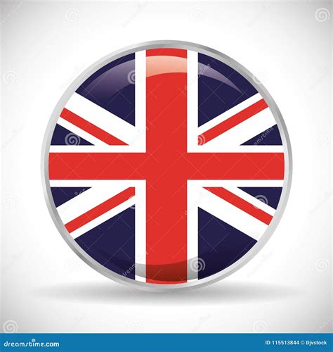 Flag london england design stock vector. Illustration of travel - 115513844