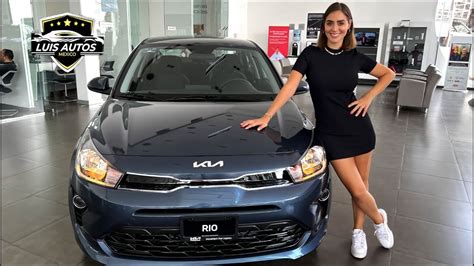 Kia Rio Sedán 2023 una versión después de la básica YouTube