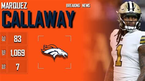 Denver Broncos Marquez Callaway Youtube