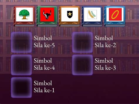 Ppkn Simbol Sila Pancasila Match Up