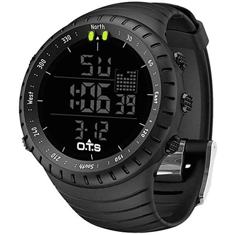 Palada - PALADA Men's Digital Sports Watch Waterproof Tactical Watch ...