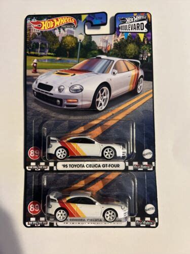 2023 Hot Wheels Premium Boulevard 89 95 Toyota Celica GT Four Lot Of