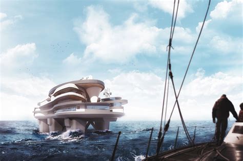 Artificial Floating Research Island On Behance