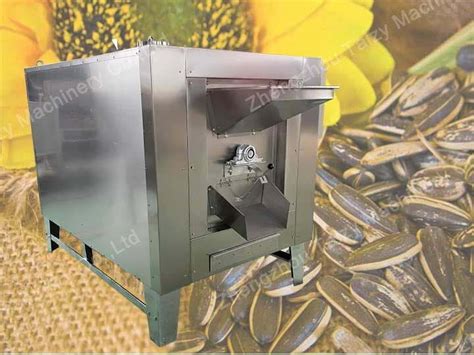 Multifunctional Sunflower Seed Roaster Machine 50 1000kg H