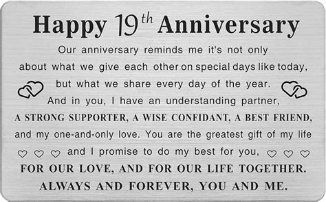 19th Wedding Anniversary Quotes For Husband Ada Juline