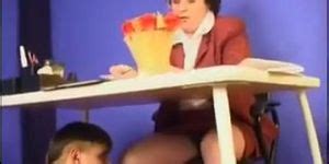 Mature Teacher Copulates With Naughty Student On Desk Tnaflix