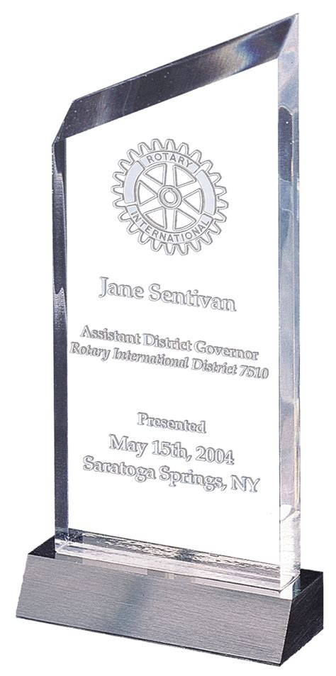 Speedy Awards And Engraving Inc Personalized Acrylic Awards