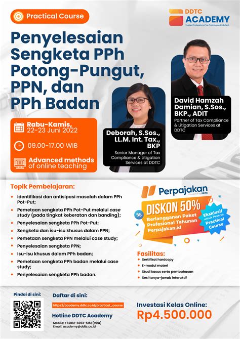 Penyelesaian Sengketa Pph Potong Pungut Ppn Dan Pph Badan