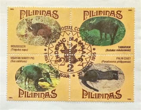 Philately Philippine First Day Covers Or Fdc Topical Stamp