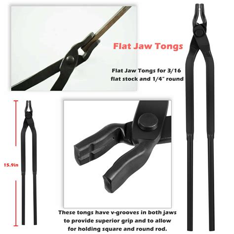 Pcs Blacksmith Tongs Expert Replacement Tongs Blacksmith Starter Tool