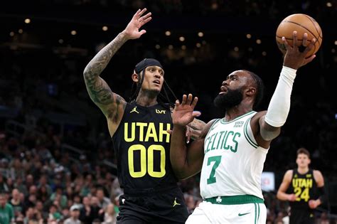 Celtics Crush Jazz To Remain Unbeaten At Home The Manila Times