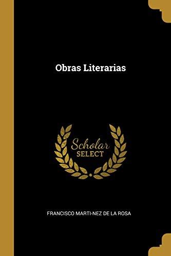 Lelivros Obras Literarias Marti Nez De La Rosa Francisco 2024