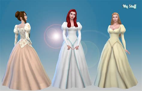 Princess Dress Sims 4 The Sims Resource Nolfrex