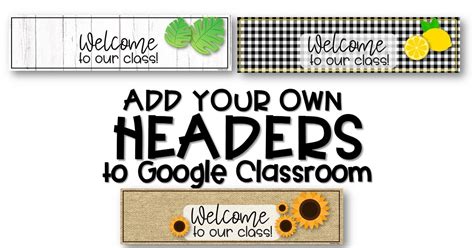 Google Classroom Banner Images Free - pic-fidgety