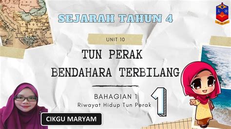 Sejarah Tahun Tun Perak Bendahara Terbilang Riwayat Hidup Tun