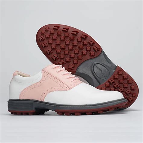 girl golf shoes women golf sport shoes waterproof breathable lady pink ...