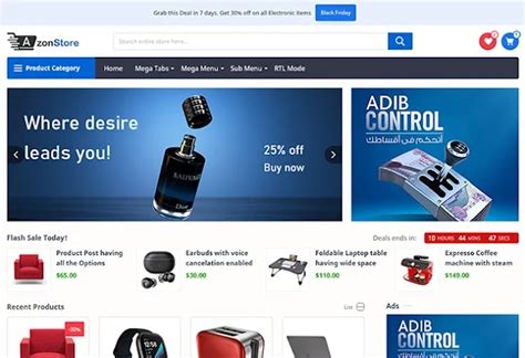 Azon Store Ecommerce - Premium Blogger Template Download | Sandesh Kushwaha