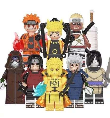 Figuras Naruto Uzumaki Construcci N Bloques Armables