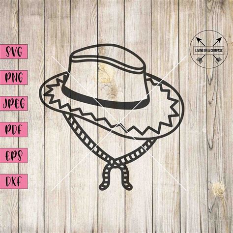 Cowboy Hat Svg, Cowboy Hat Clipart, Cowboy Hat Decor, Cowboy Svg ...