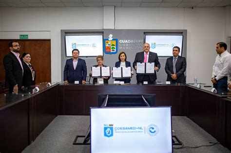 Firma Gobierno De Guadalupe Convenio De Colaboraci N Con La Coesamed