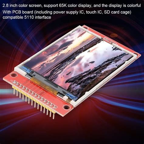 HURRISE Module d affichage LCD Module d écran tactile LCD Port série