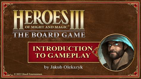 HoMM3: The Board Game - Introduction to gameplay by Jakub Olekszyk