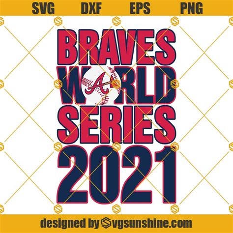 atlanta braves world series  svg atlanta braves svg braves svg