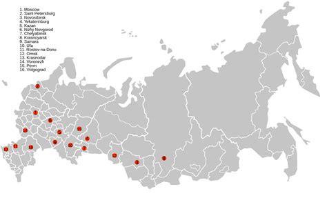 List of cities and towns in Russia by population - Wikiwand