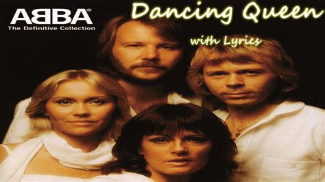 Dancing Queen By Abba With Lyrics Youtube