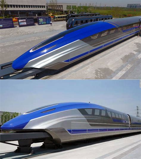 China Unveils Maglev Bullet Train Prototype That Can Hit 373MPH - TechEBlog