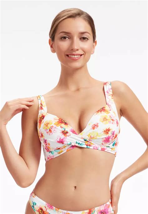 Sunseeker Sunseeker Vibrant Vacation DD E Cup Bikini Top 2024 Buy