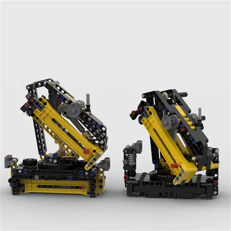 LEGO MOC Medium folding crane by OldOlneyLego | Rebrickable - Build ...