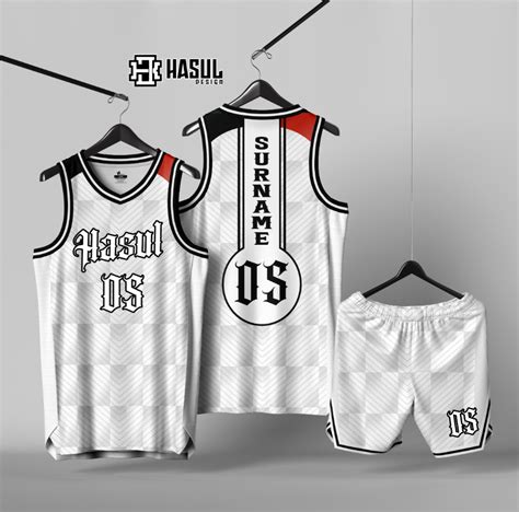 HASUL WHITE JERSEY DESIGN In 2024 Jersey Design Basketball Design