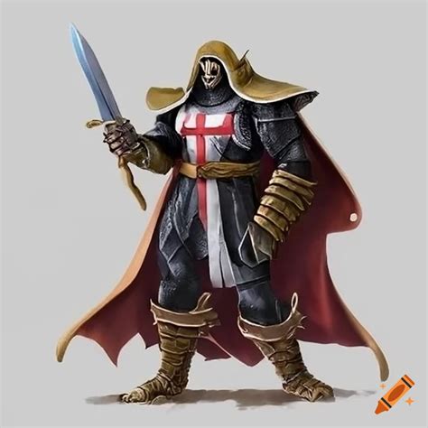 Fusion Of Nappa And Valak In Knight Armor On Craiyon