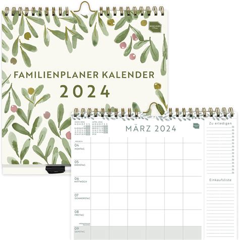 Boxclever Press Familienplaner Kalender Kalender