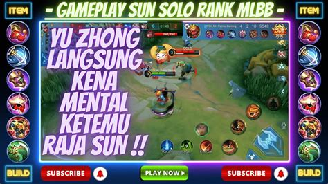 Sun Mobile Legends Raja Sun Full Support Team Auto Win Build Sun