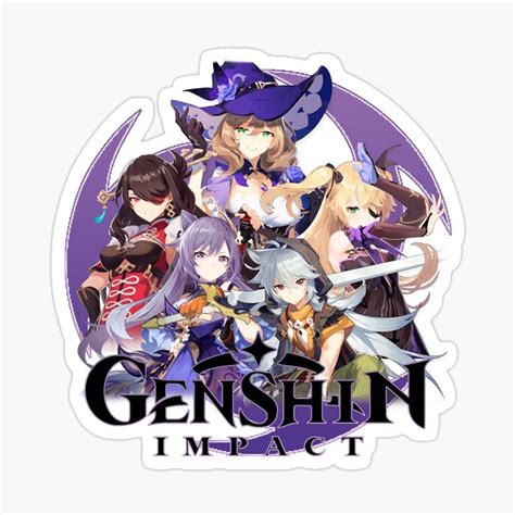 Genshin Impact Electro Characters By Gabyshiny Redbubble Cute