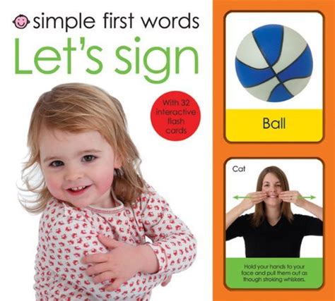 Simple First Words Let S Sign By Roger Priddy Goodreads