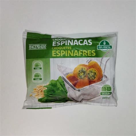 Hacendado Croquetas De Espinacas Review Abillion