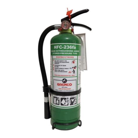 Bronco Hfc Fa Clean Agent Fire Extinguisher