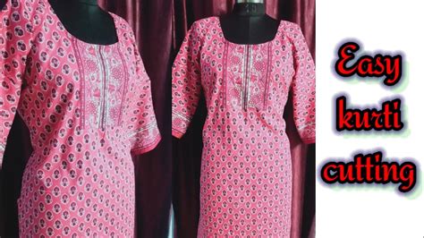 Kurti Suit Cutting And Stitching Full Tutorial Step By Step Easy