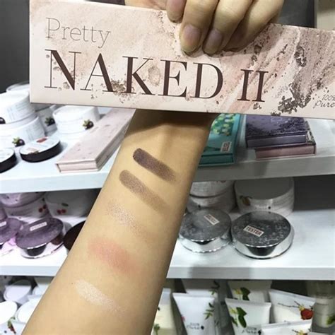 100 Pure Fruit Pigmented Palette Berry Naked Pretty NAKED II
